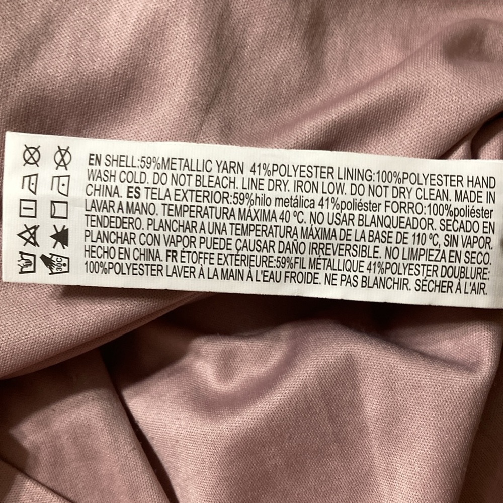 Forever 21 Tiered Babydoll Metallic Dress - Picture 11 of 13